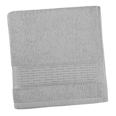 Froté ručník světle šedý