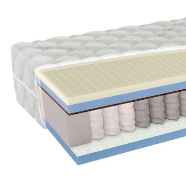 Matrace LB Royal latex - 120x200cm, 23cm, střední, FIT Medicot Silver