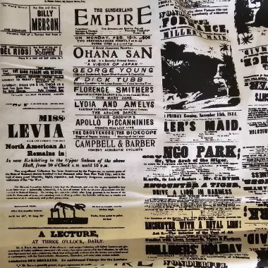 Newspaper světlé bavlna cena za 1 metr