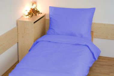 Povlečení bavlna UNI 140x200, 70x90cm Modrá Povlečení bavlna UNI 140x200, 70x90cm Modrá