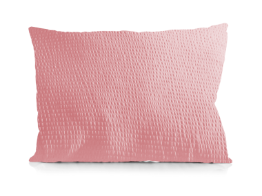 Krepový povlak na polštář růžový Krepový povlak na polštář růžový