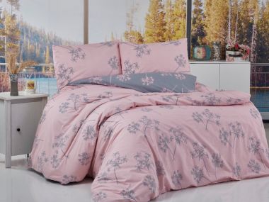 Bavlněný povlak na polštář Liana pink