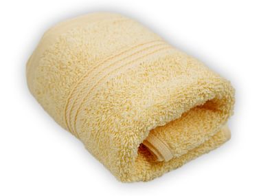 Dětský froté ručník VIOLKA 30x50cm 450g žlutý