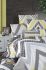 Povlečení krep 140x200, 70x90cm Zigzag grey