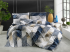 Povlak flanel Laris blue