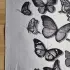 Běhoun Motýlci bavlna 50cm šíře