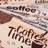 Utěrkovina ČAS NA KÁVU, cena za 1 metr