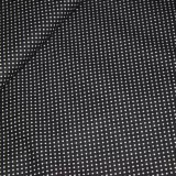 Černobílý  puntík bavlna č.109 cena za 1 metr