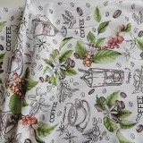 Utěrkovina COFEE, cena za 1 metr