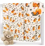 Dětská deka LIŠKA mikroplyš 100x75cm