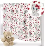 Dětská deka KOČIČKA mikroplyš 100x75cm