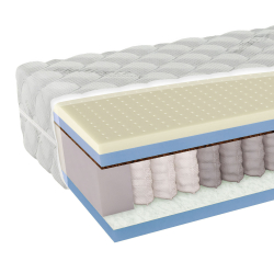 Matrace LB Royal latex - 80x200cm, 23cm, střední, FIT Medicot Silver