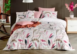 Bavlněný povlak na polštář Carmen pink - Rozměr 50x70