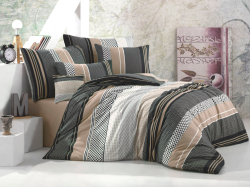 Bavlněný povlak na polštář Sorento beige - Rozměr 40x40