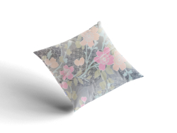 Saténový povlak na polštář Sarah pink - Rozměr 50x70