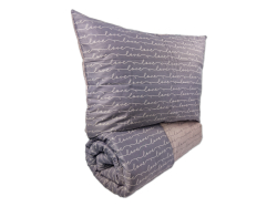 Prodloužené povlečení Satén 140x220, 70x90cm Love