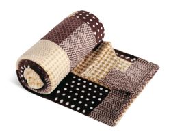 Deka Kemping 150x200 cm kostka béžová