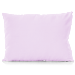 Bavlněný povlak na relaxační polštář světle fialový - Rozměr 45x120