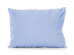 Bavlněný povlak na relaxační polštář světle modrý - Rozměr 55x180