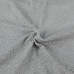 Froté prostěradlo světle šedé na vysokou matraci 190g/m2 - Rozměr 200x200