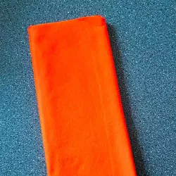 Dekorační plsť,filc oranžová 1mm síla