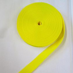Popruh žlutý 4 cm šíře