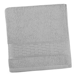 Froté ručník světle šedý