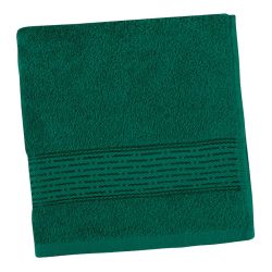 Froté ručník tmavě zelený