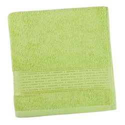 Froté ručník světle zelený