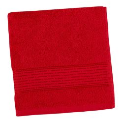 Froté ručník červený