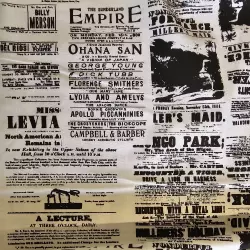 Newspaper světlé bavlna cena za 1 metr