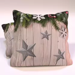 Polštářek vánoční hvězda Polštářek vánoční hvězda